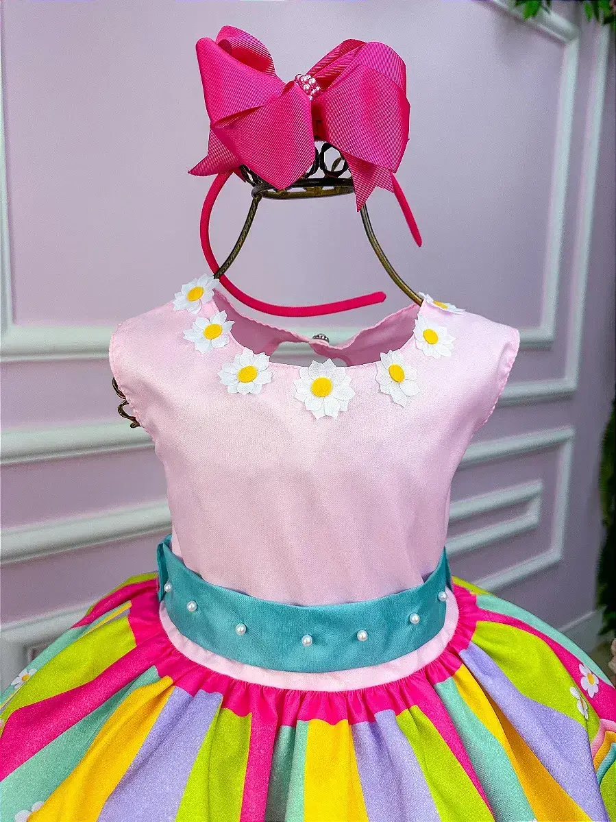Vestido festa trolls, foto 4