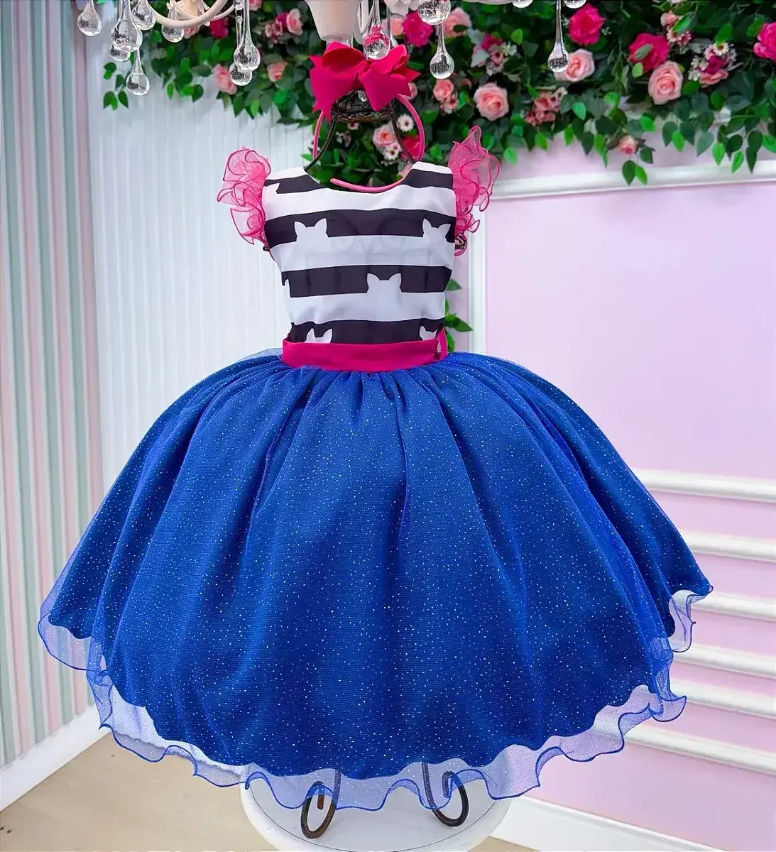 Vestido festa casinha de bonecas mágica, foto 3