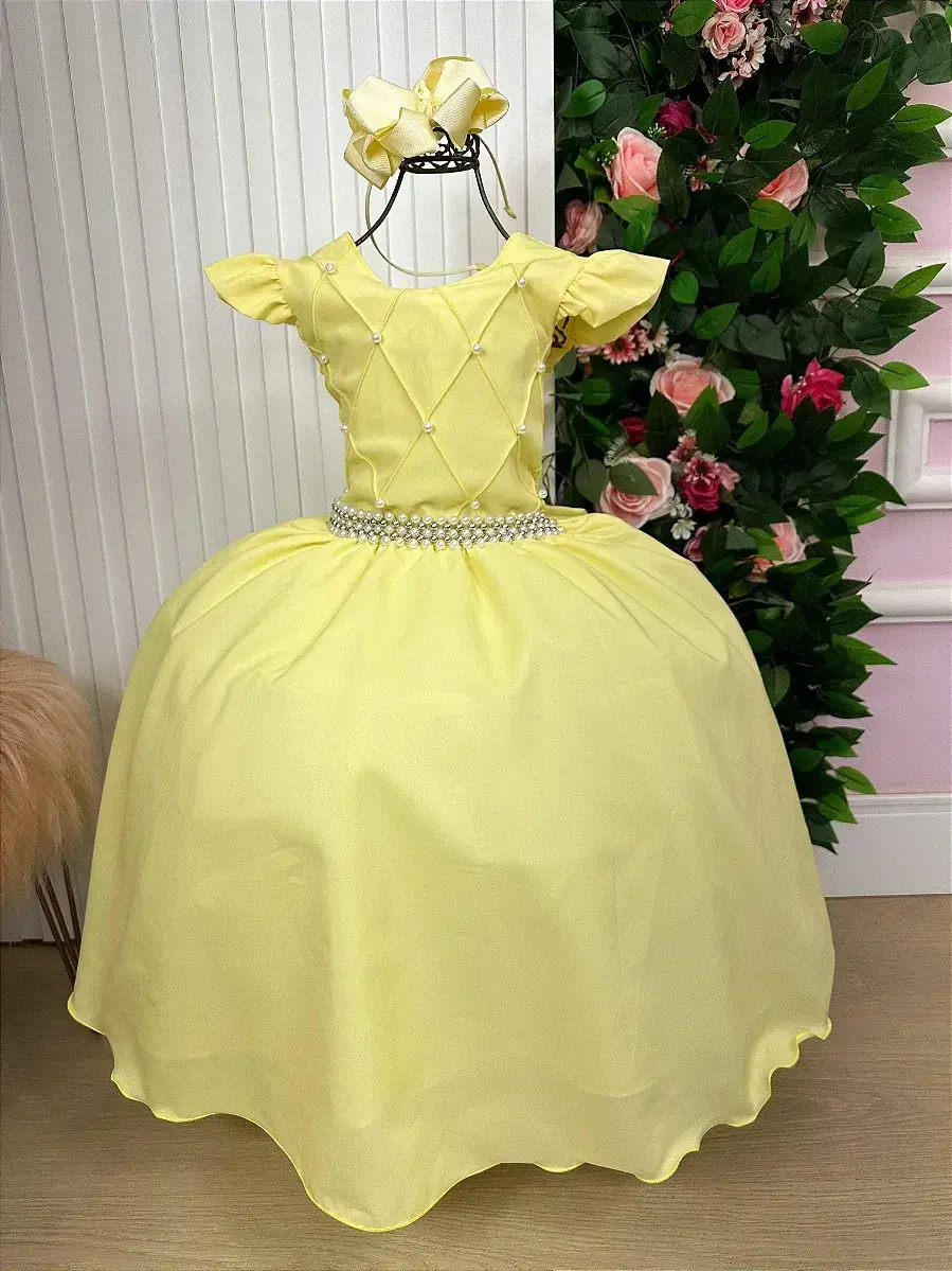Vestido ariane longo amarelo, foto 6