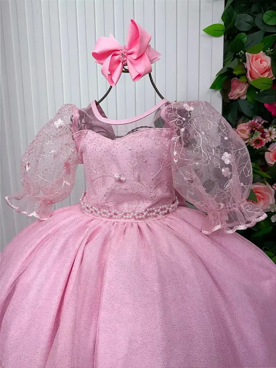 Vestido longo eva rosa, foto 5