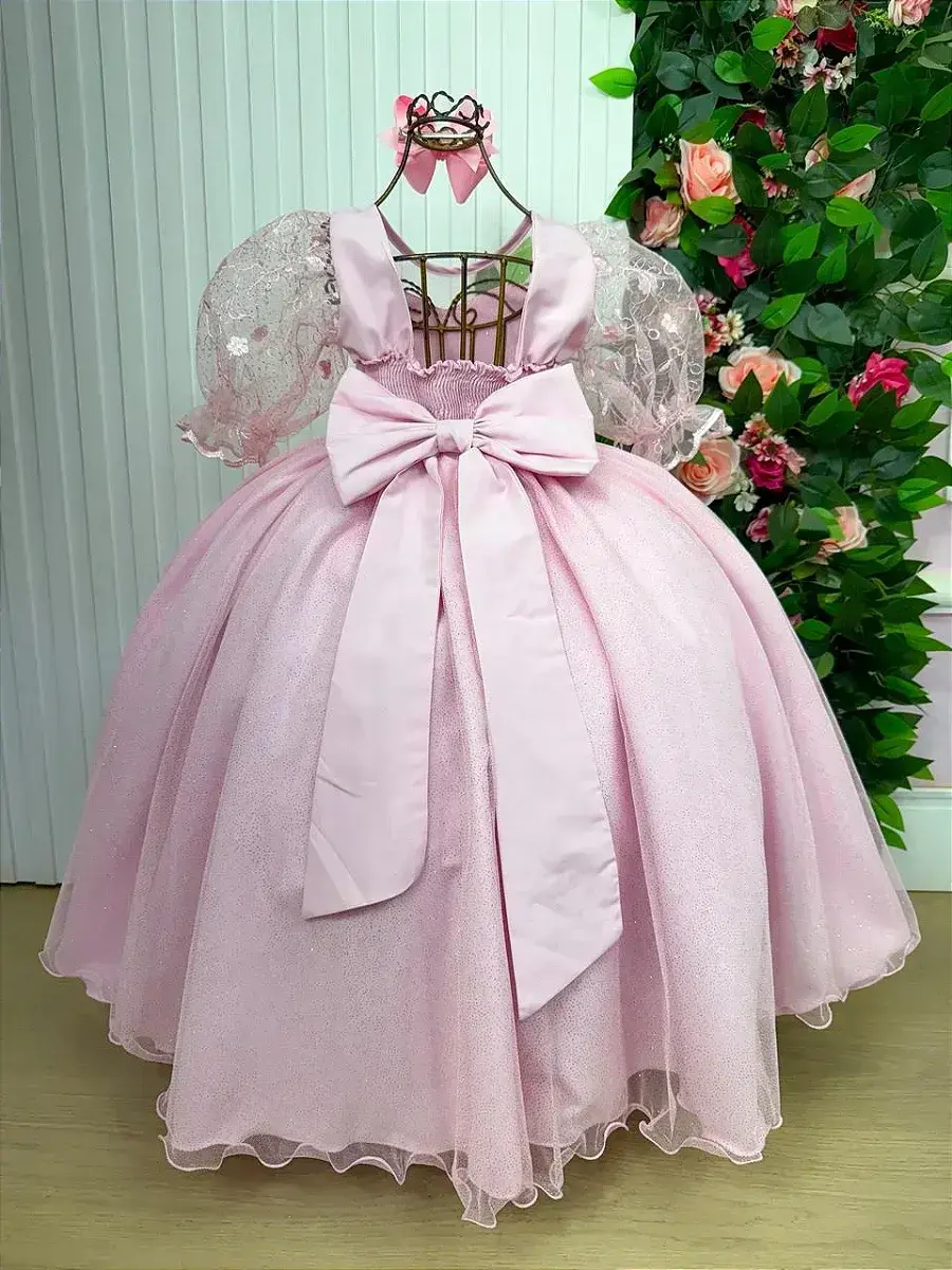 Vestido longo eva rosa, foto 7