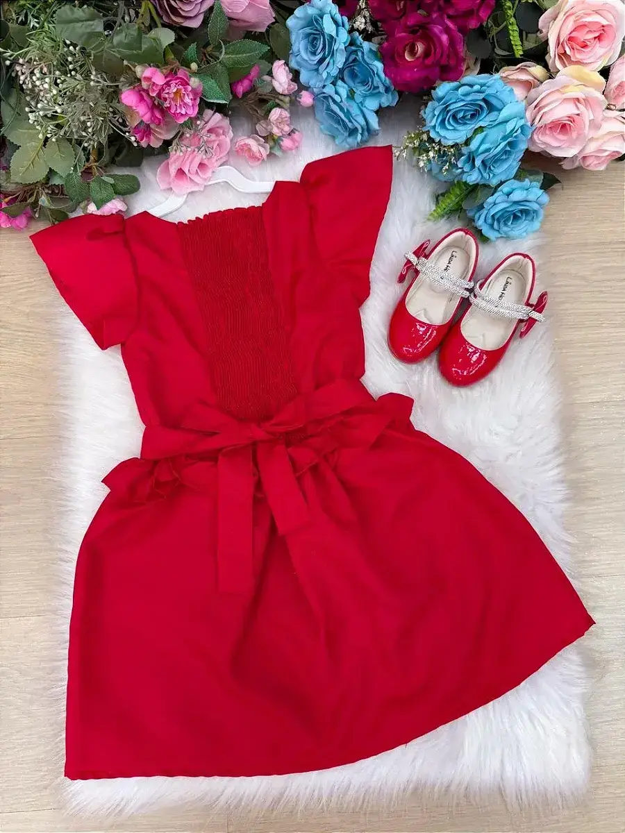 Vestido tayla vermelho, foto 3