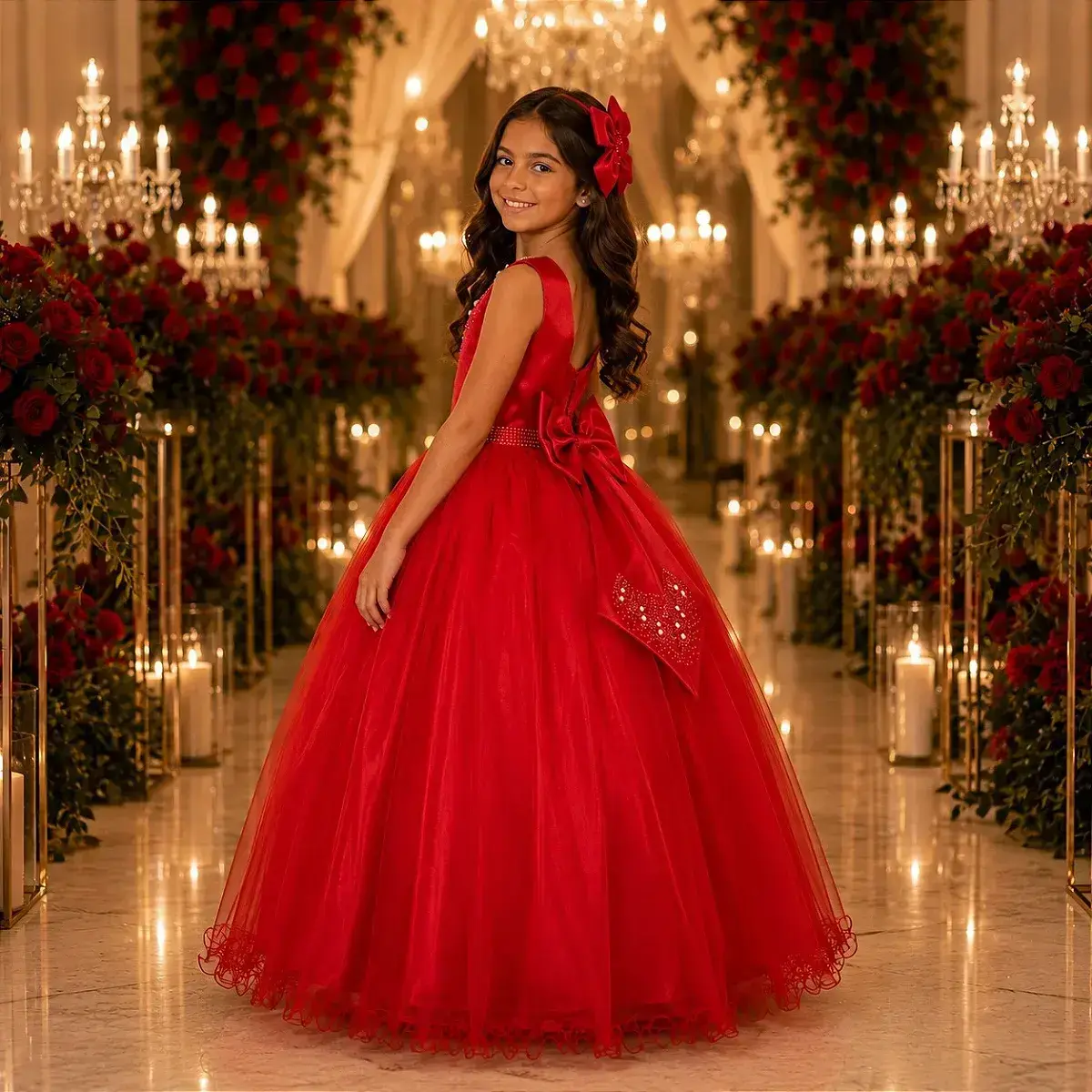 Vestido longo regata vermelho, foto 2
