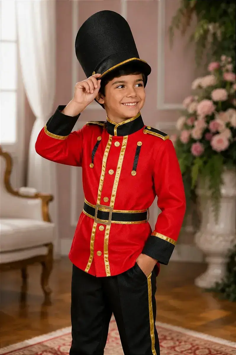 Fantasia principe soldadinho quebra nozes, foto 2