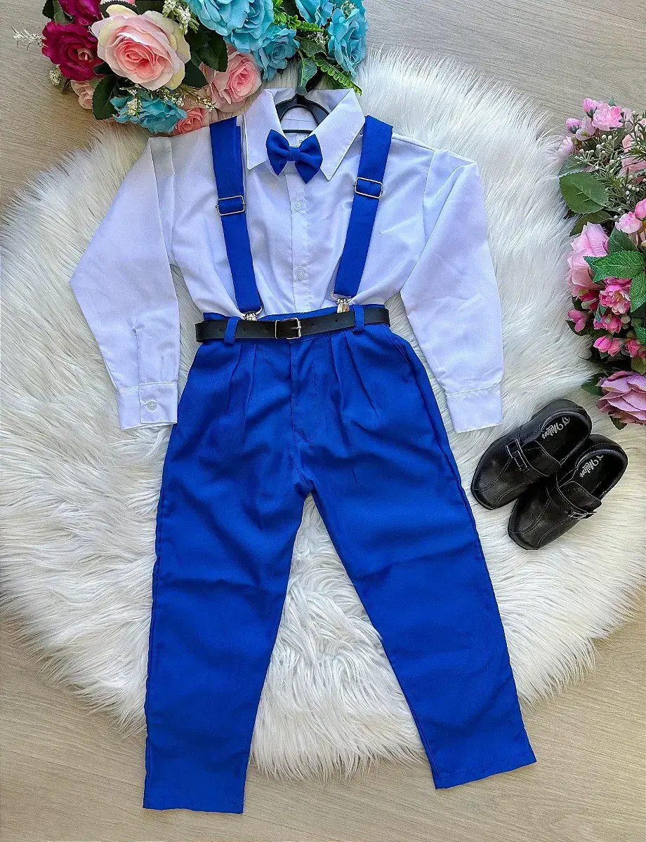 Conjunto leo suspensorio azul royal, foto 2