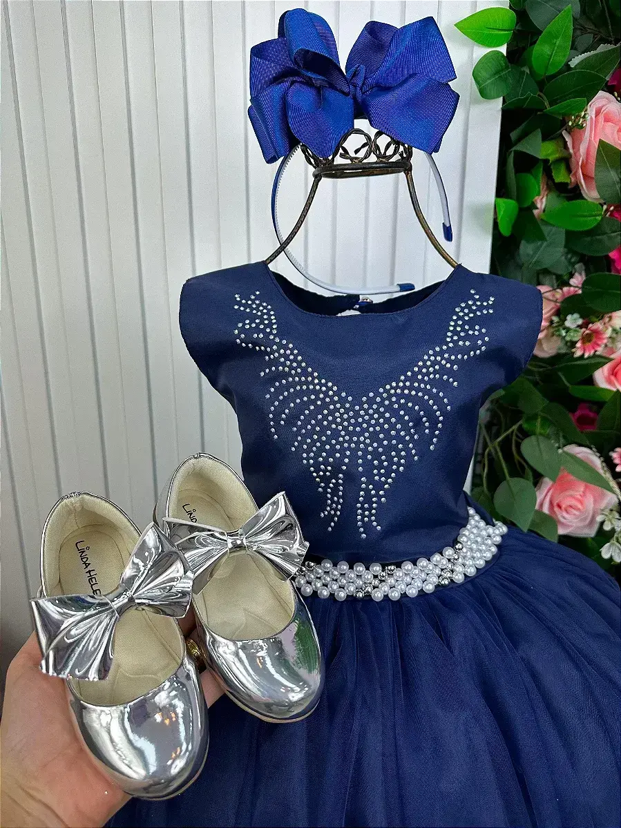Vestido longo larissa azul petroleo, foto 4