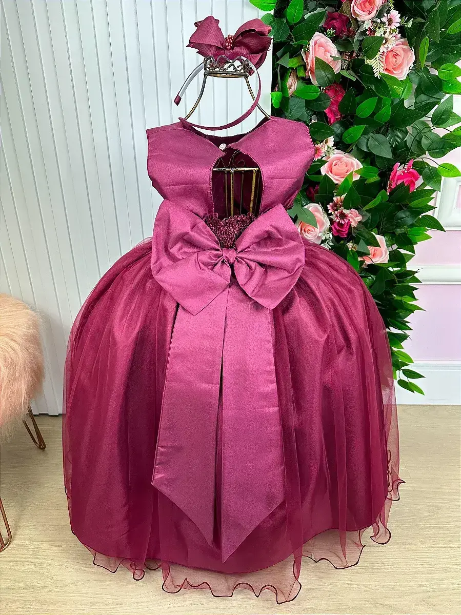 Vestido longo larissa marsala, foto 5