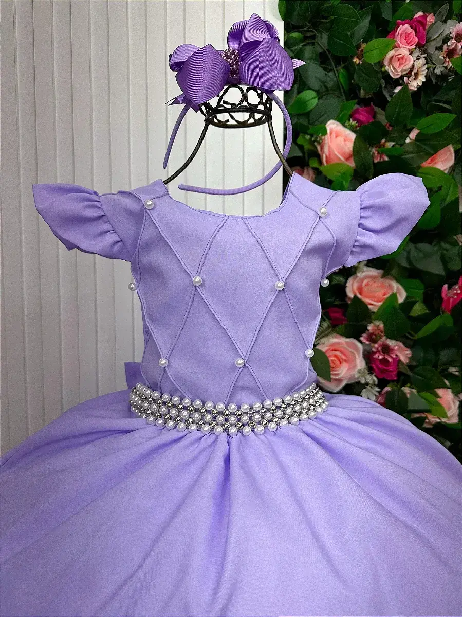 Vestido ariane longo lavanda, foto 8