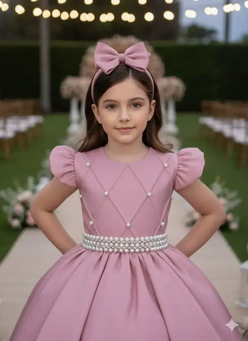 Vestido ariane longo rosê, foto 4