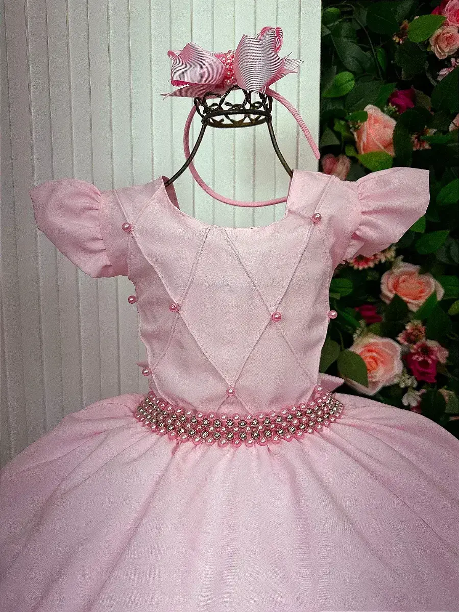 Vestido ariane longo rosa, foto 4