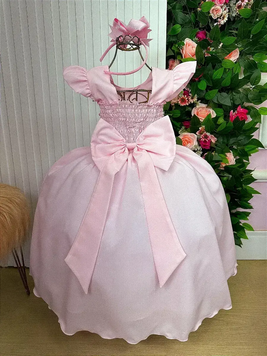 Vestido ariane longo rosa, foto 5