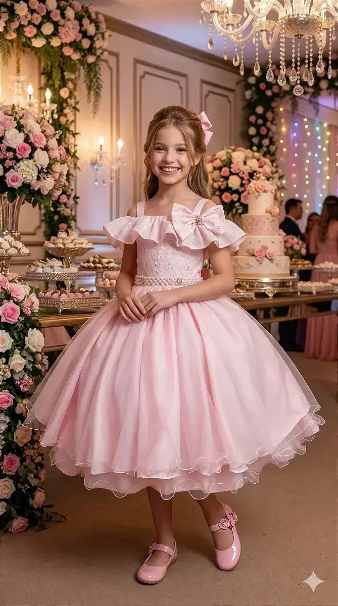 Vestido martina rosa