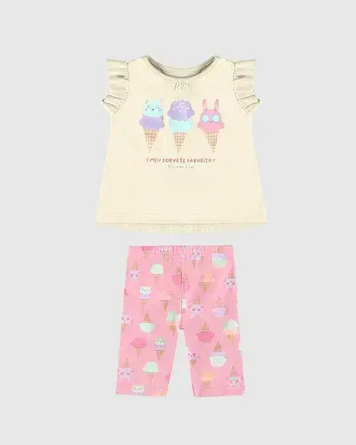 Conjunto meu sorvete favorito