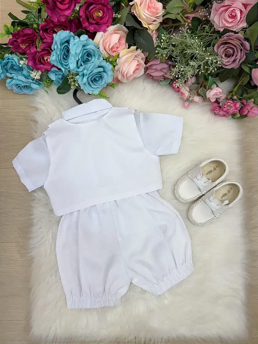 Conjunto social matias shorts branco, foto 3