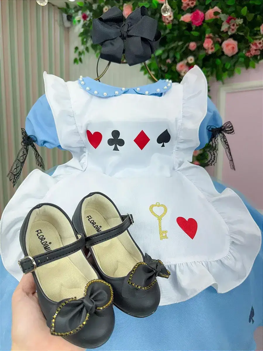 Vestido alice no pais das maravilhas, foto 7