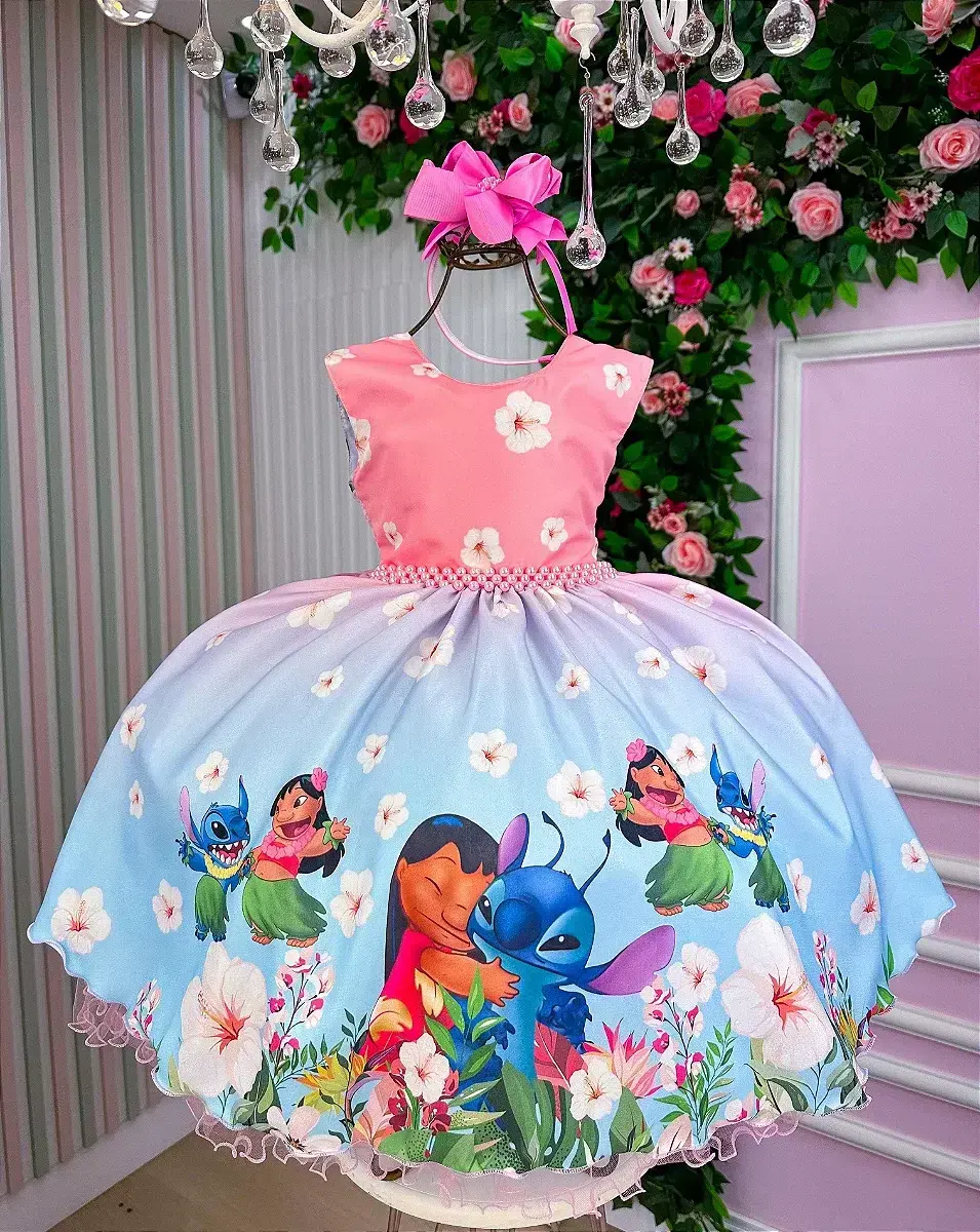 Vestido festa Lilo Stitch, foto 2