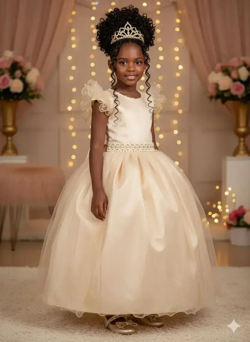 Vestido longo dourado