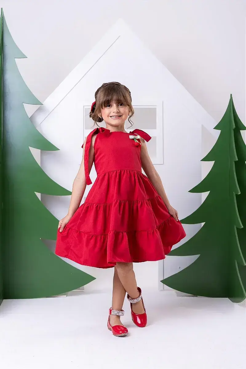 Vestido vermelho cerejinha, foto 3