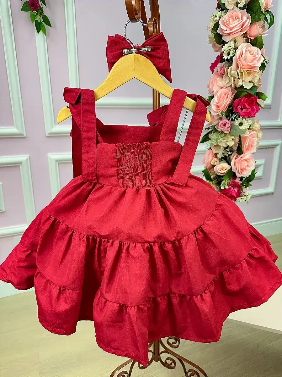 Vestido vermelho cerejinha, foto 8