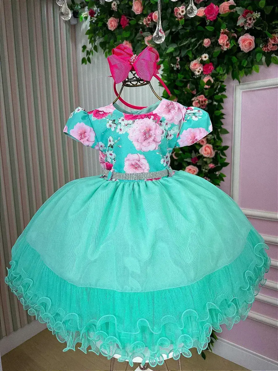 Vestido jardim encantado maiza verde, foto 6