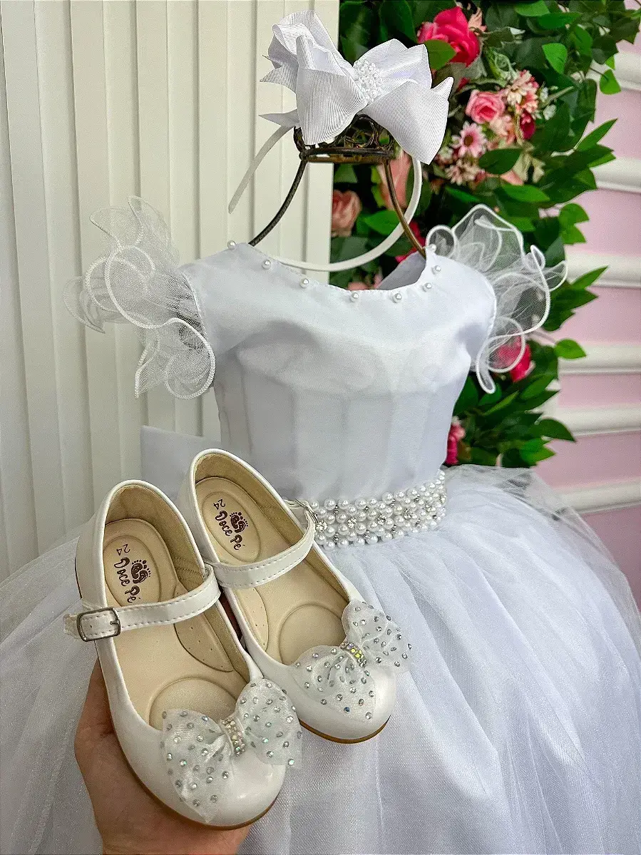 Vestido longo branco, foto 5