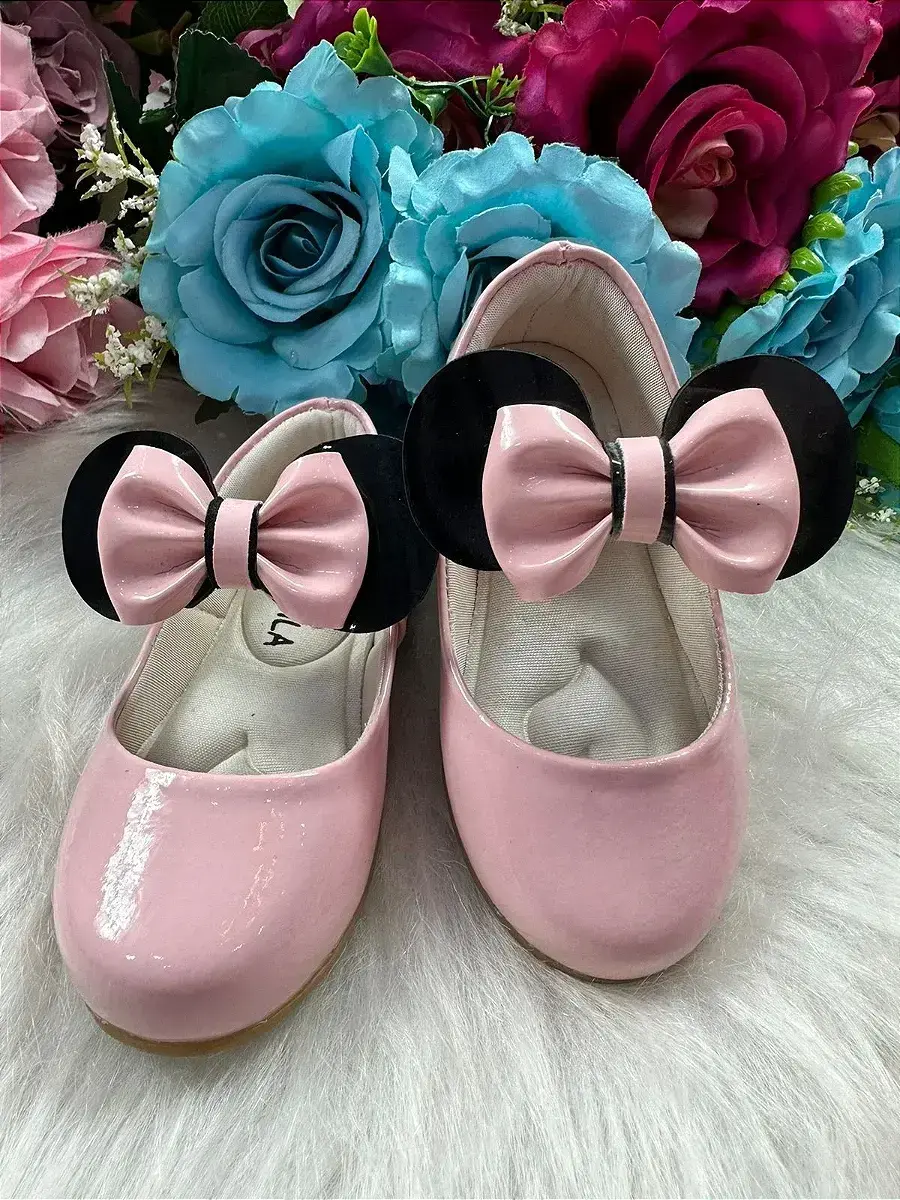 Sapatilha Minnie rosa