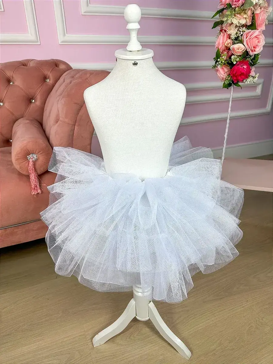 Saiote saia de armação daminha armação anágua vestidos festa, foto 3