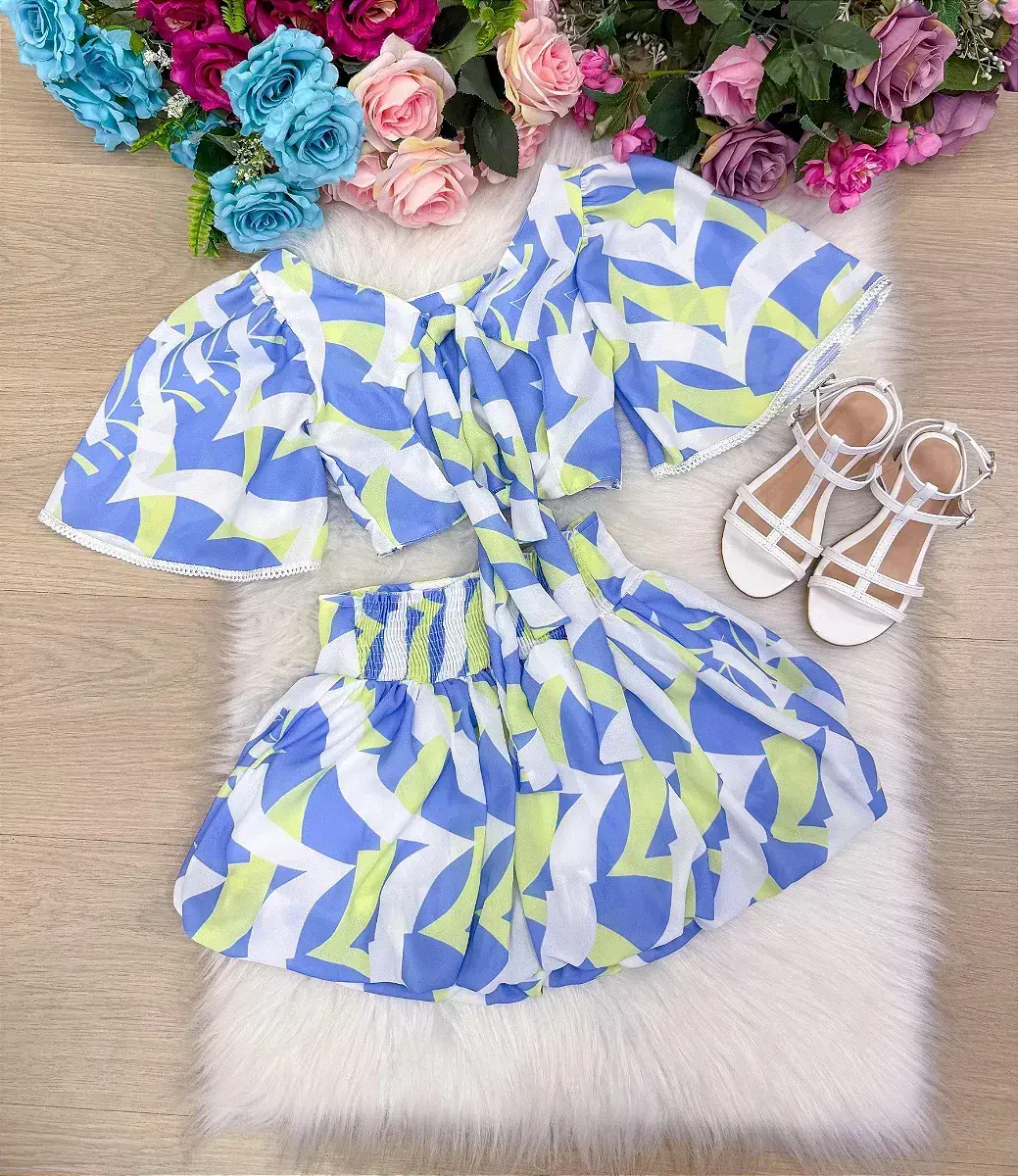 Conjunto azul verde, foto 9