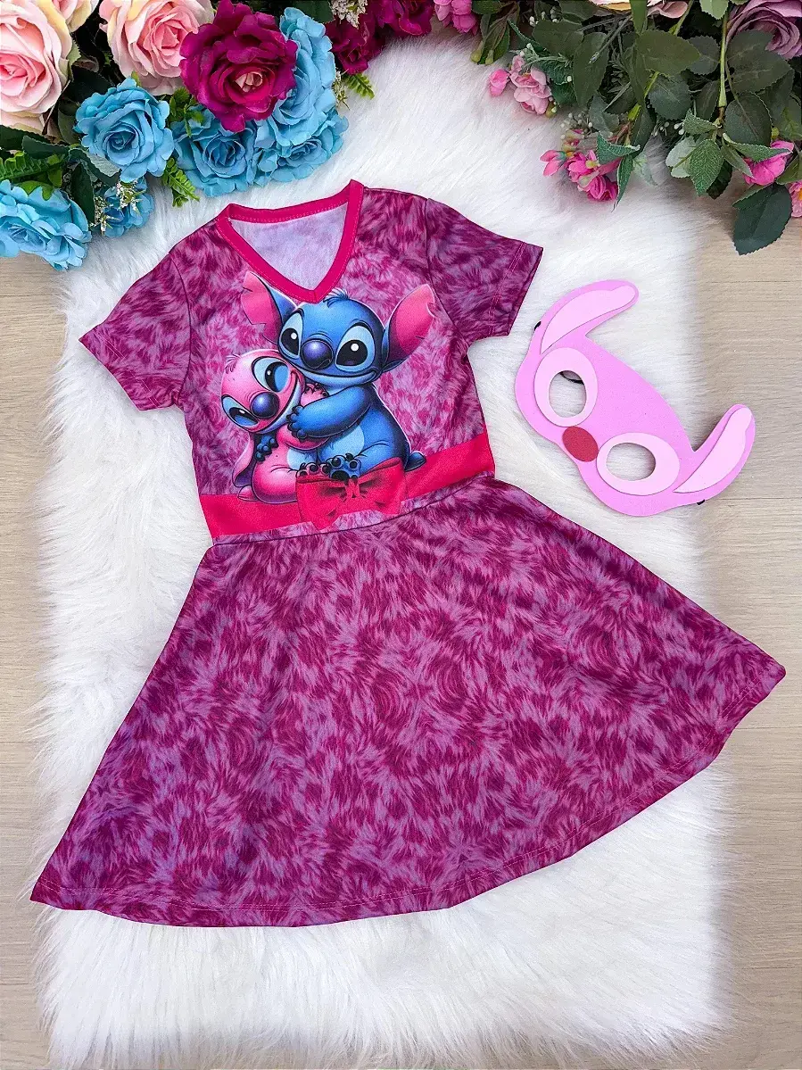 Fantasia Stitch e angel rosa, foto 4