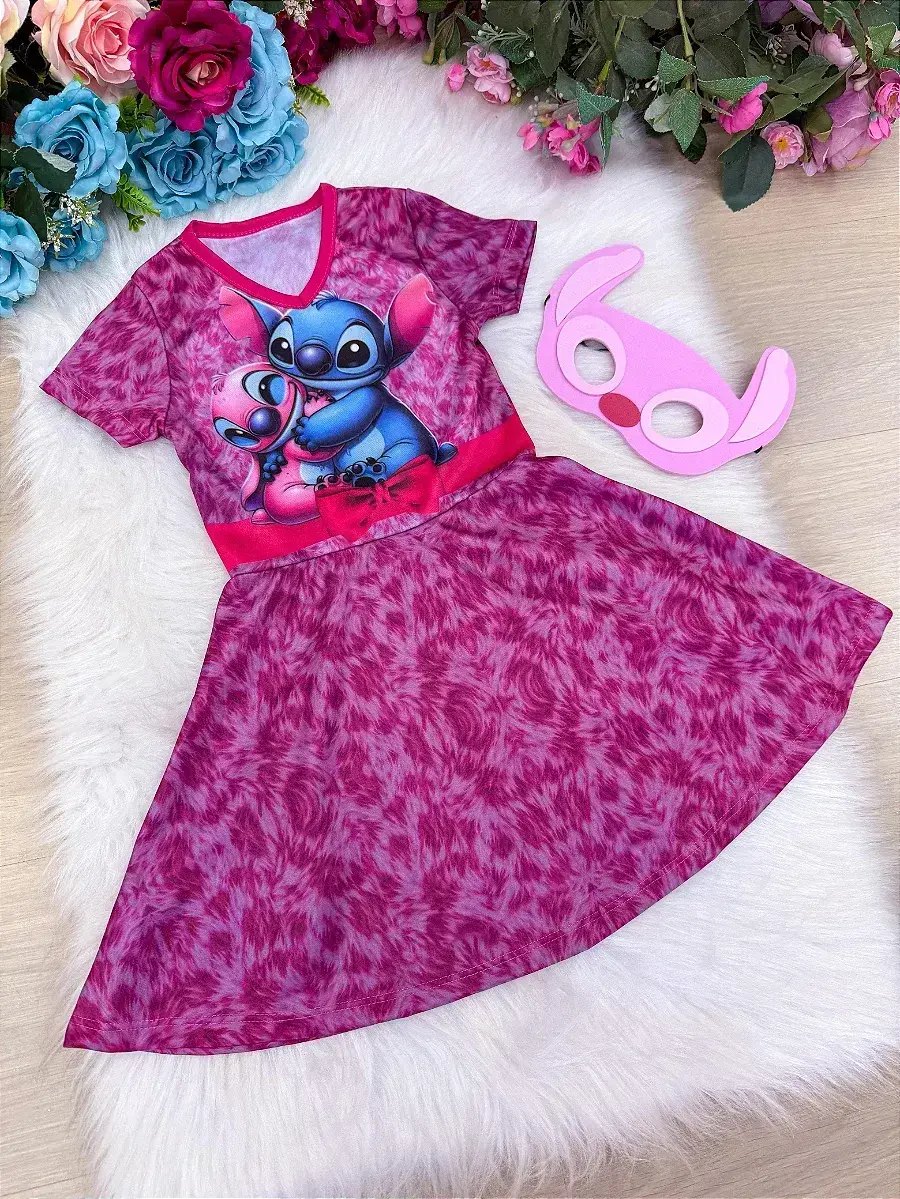 Fantasia Stitch e angel rosa, foto 5