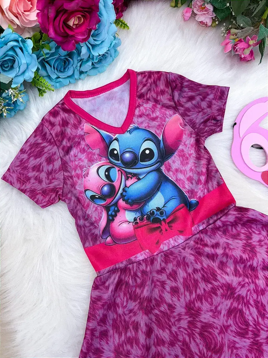 Fantasia Stitch e angel rosa, foto 6
