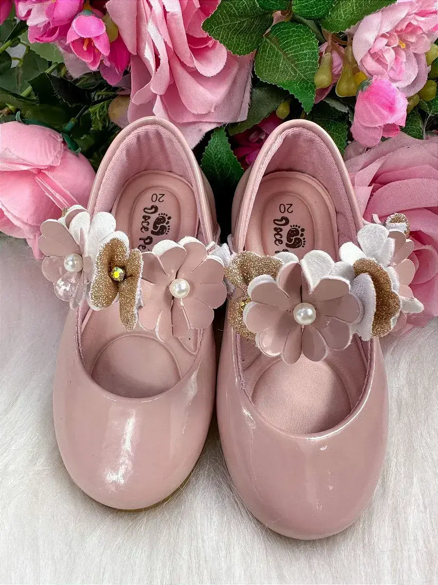 Sapatilha mila florida nude rose, foto 4