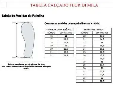 Guia de tamanhos