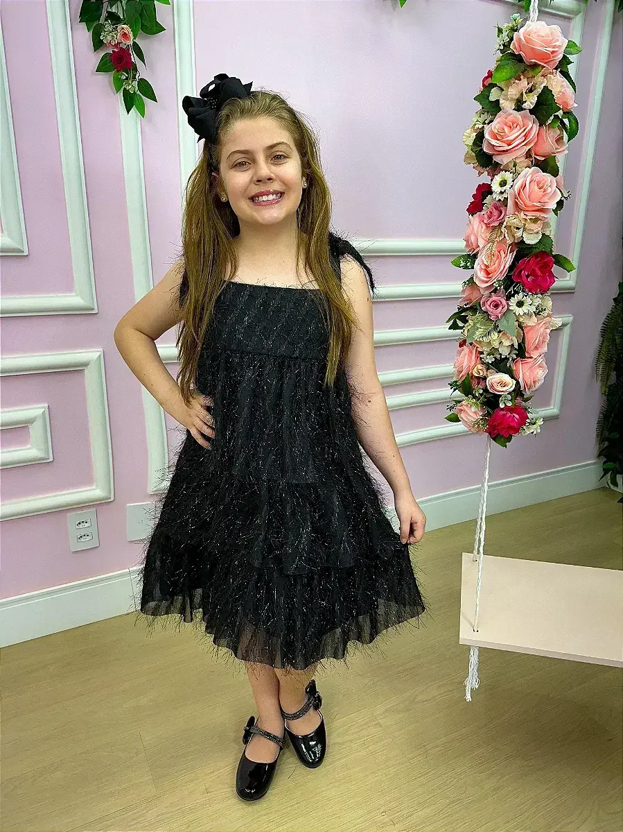 Vestido vitoria preto