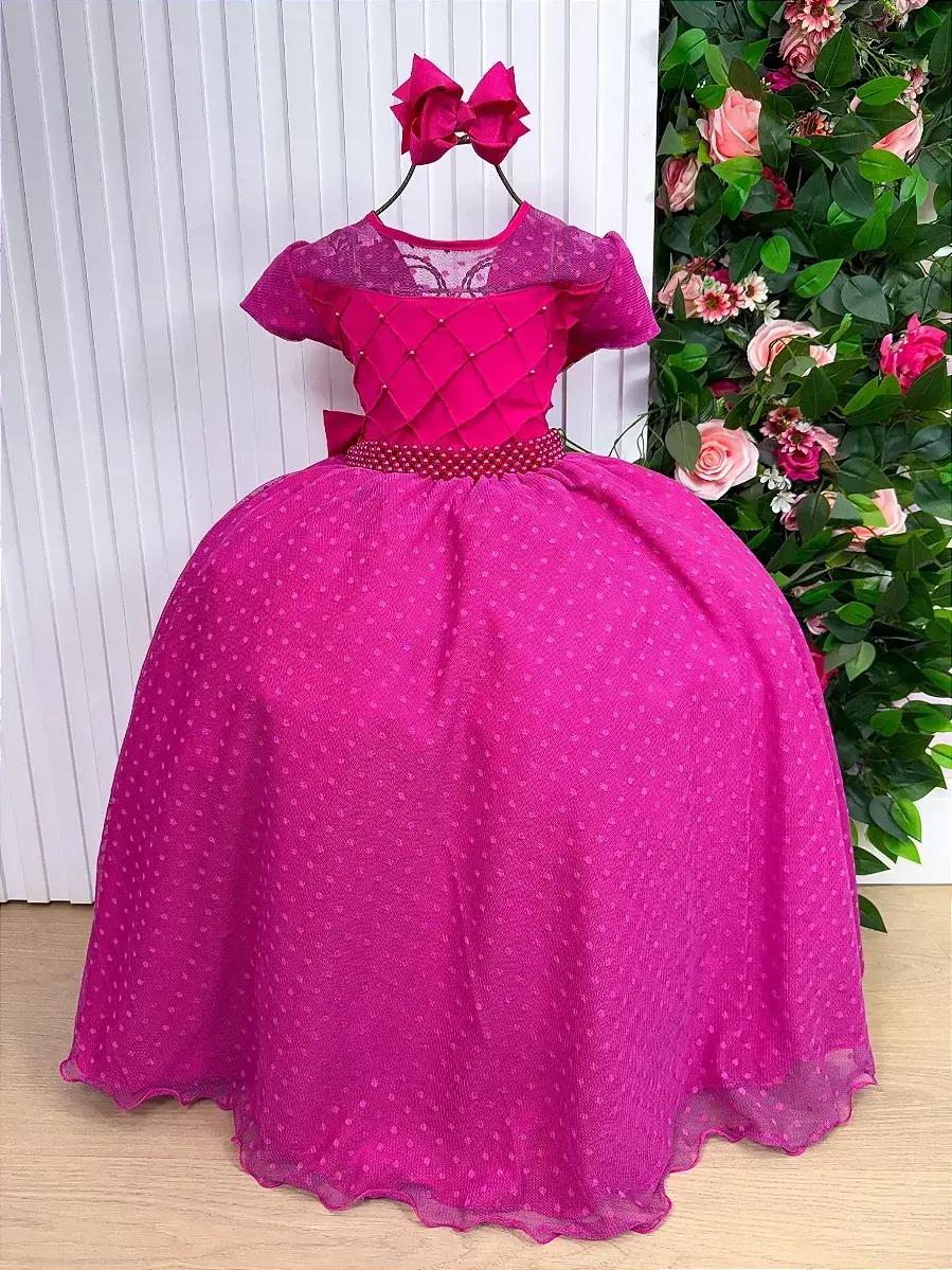 Vestido sonia longo pink