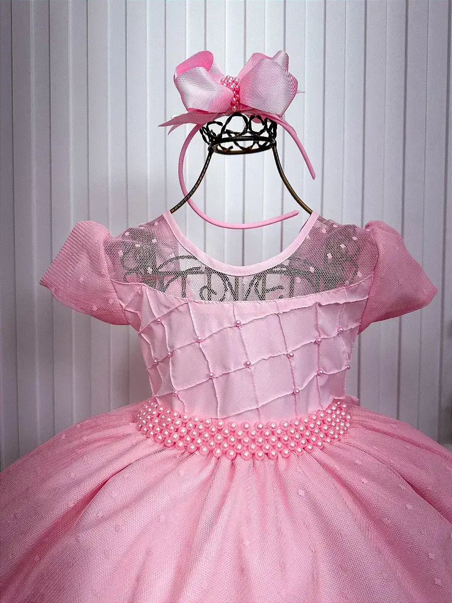 Vestido sonia longo rosa, foto 2