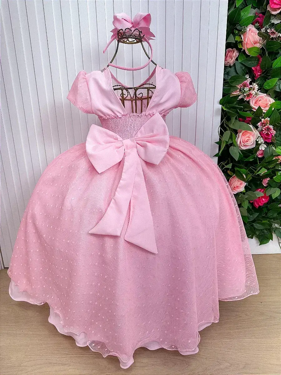 Vestido sonia longo rosa, foto 4