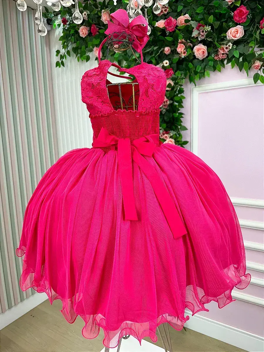 Vestido regata flores pink, foto 8