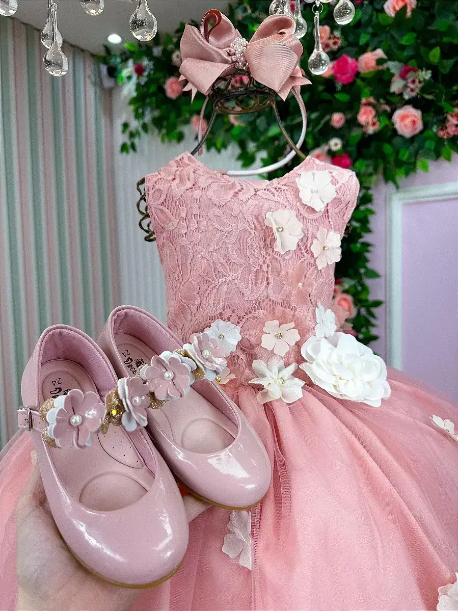 Vestido regata flores rose, foto 5