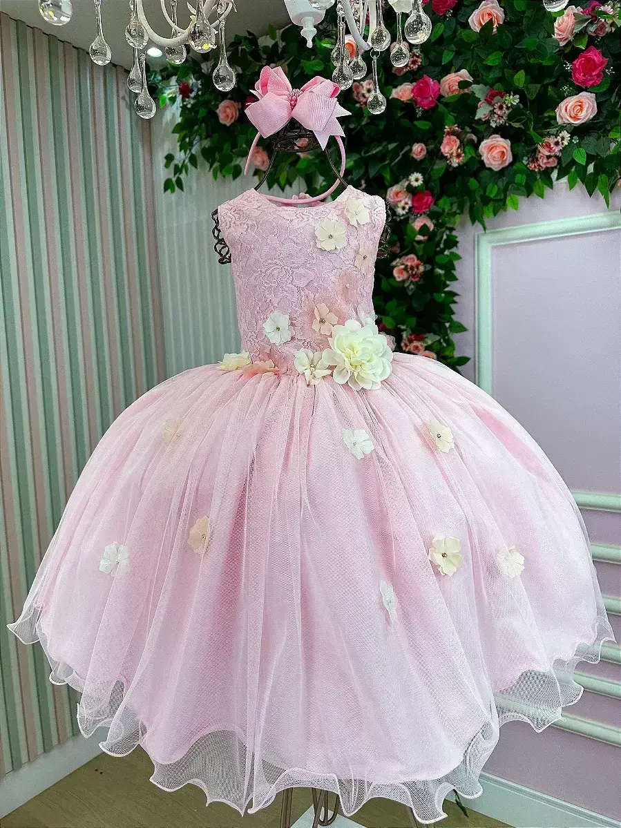 Vestido regata flores rosa, foto 3