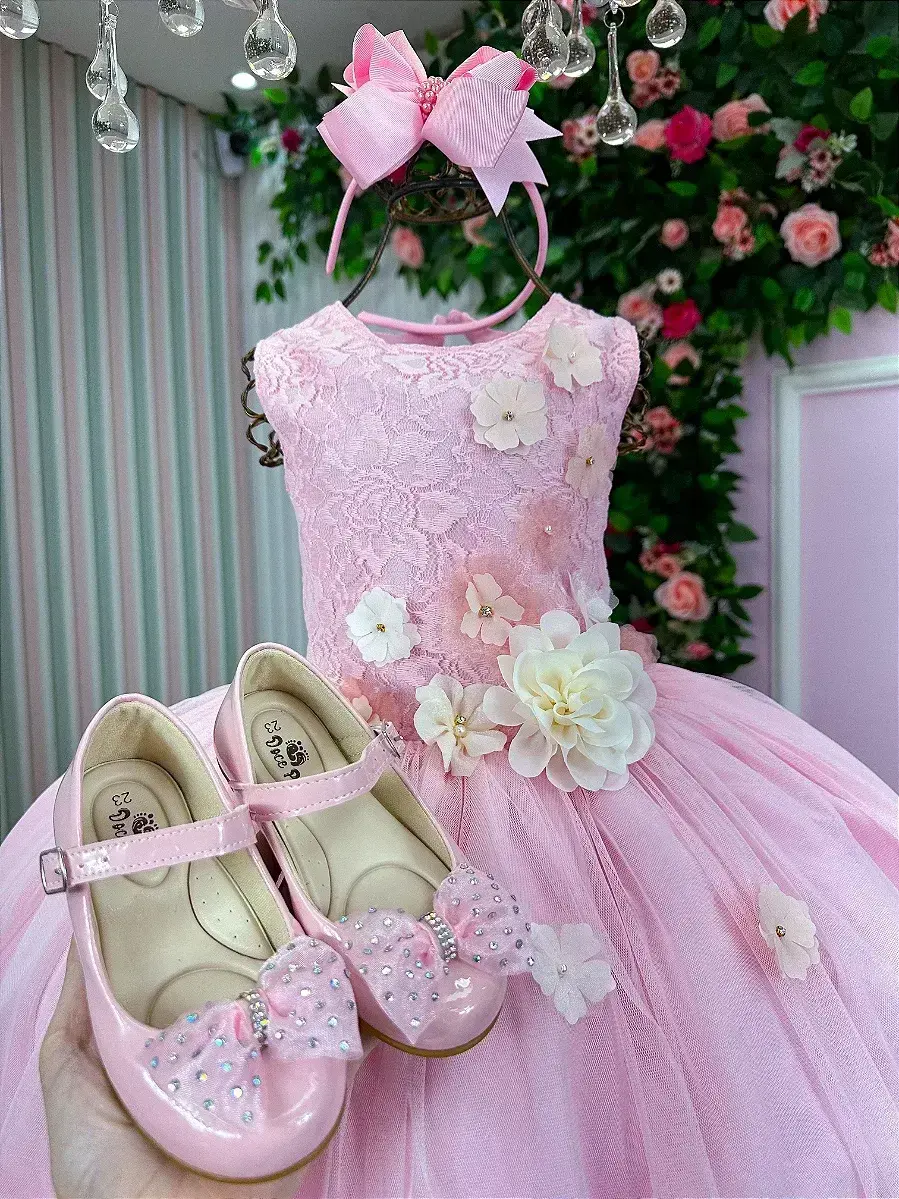 Vestido regata flores rosa, foto 5