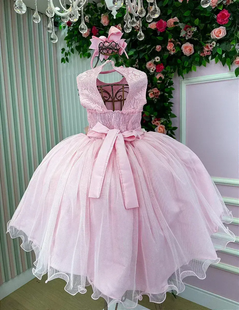 Vestido regata flores rosa, foto 6