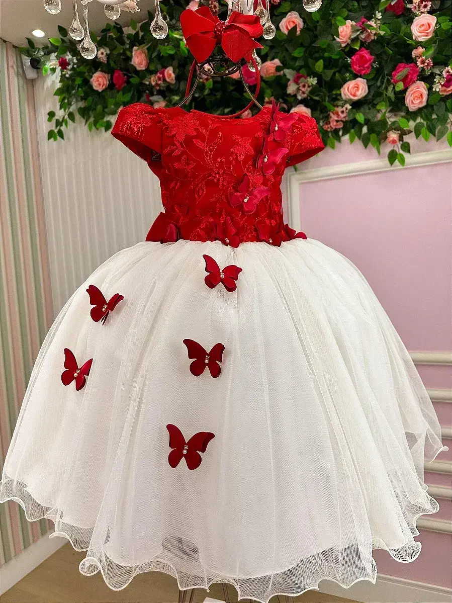 Vestido midi sabrina vermelho off, foto 5