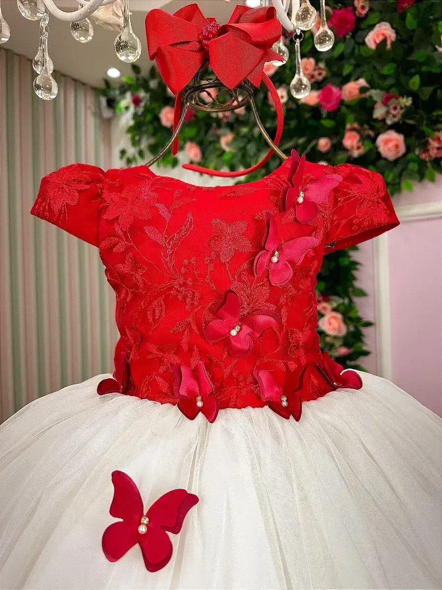 Vestido midi sabrina vermelho off, foto 6