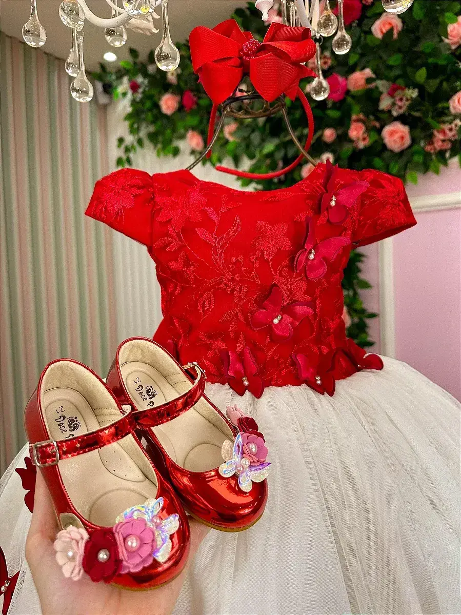 Vestido midi sabrina vermelho off, foto 7