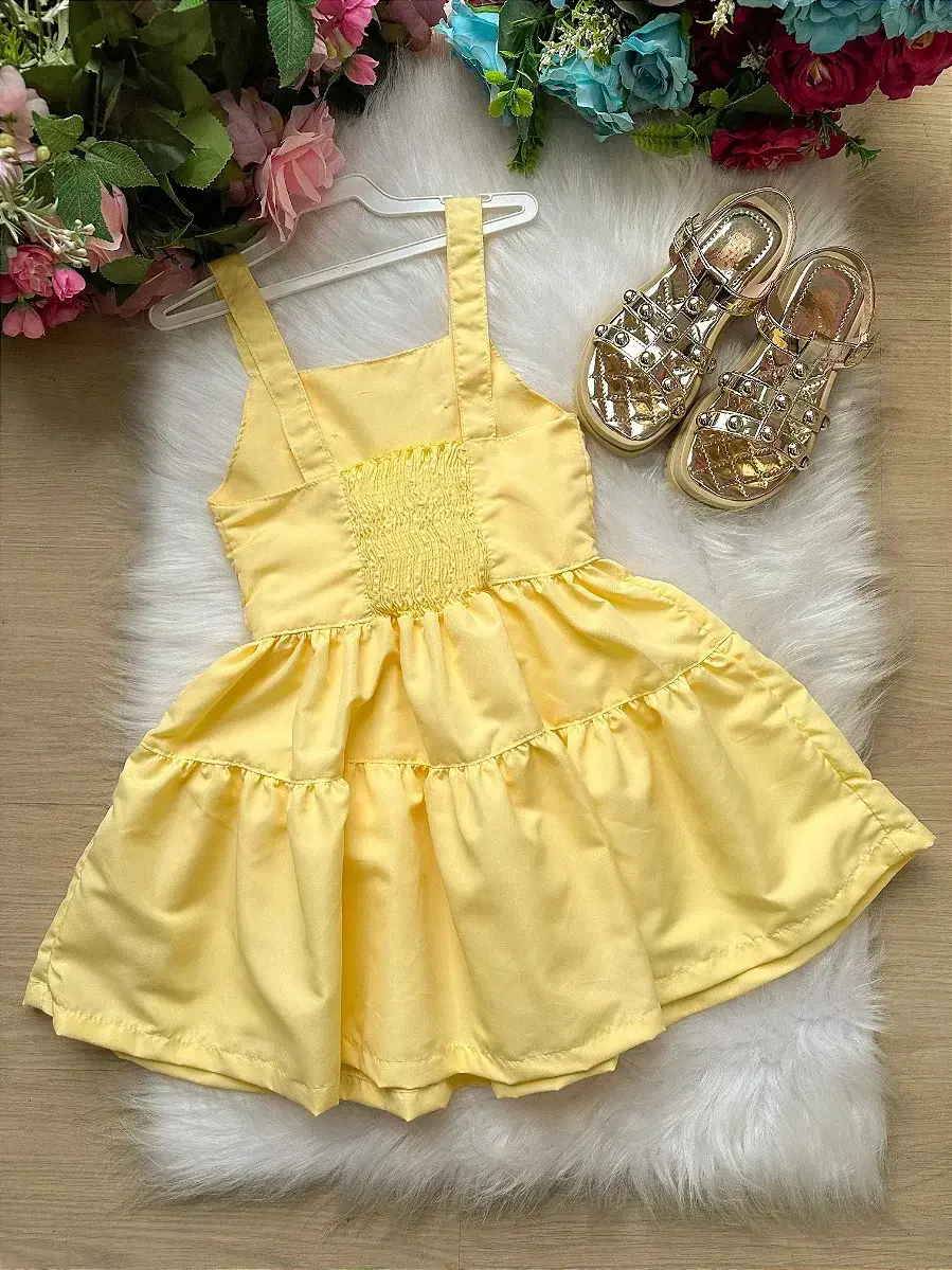 Vestido cecilia amarelo, foto 5