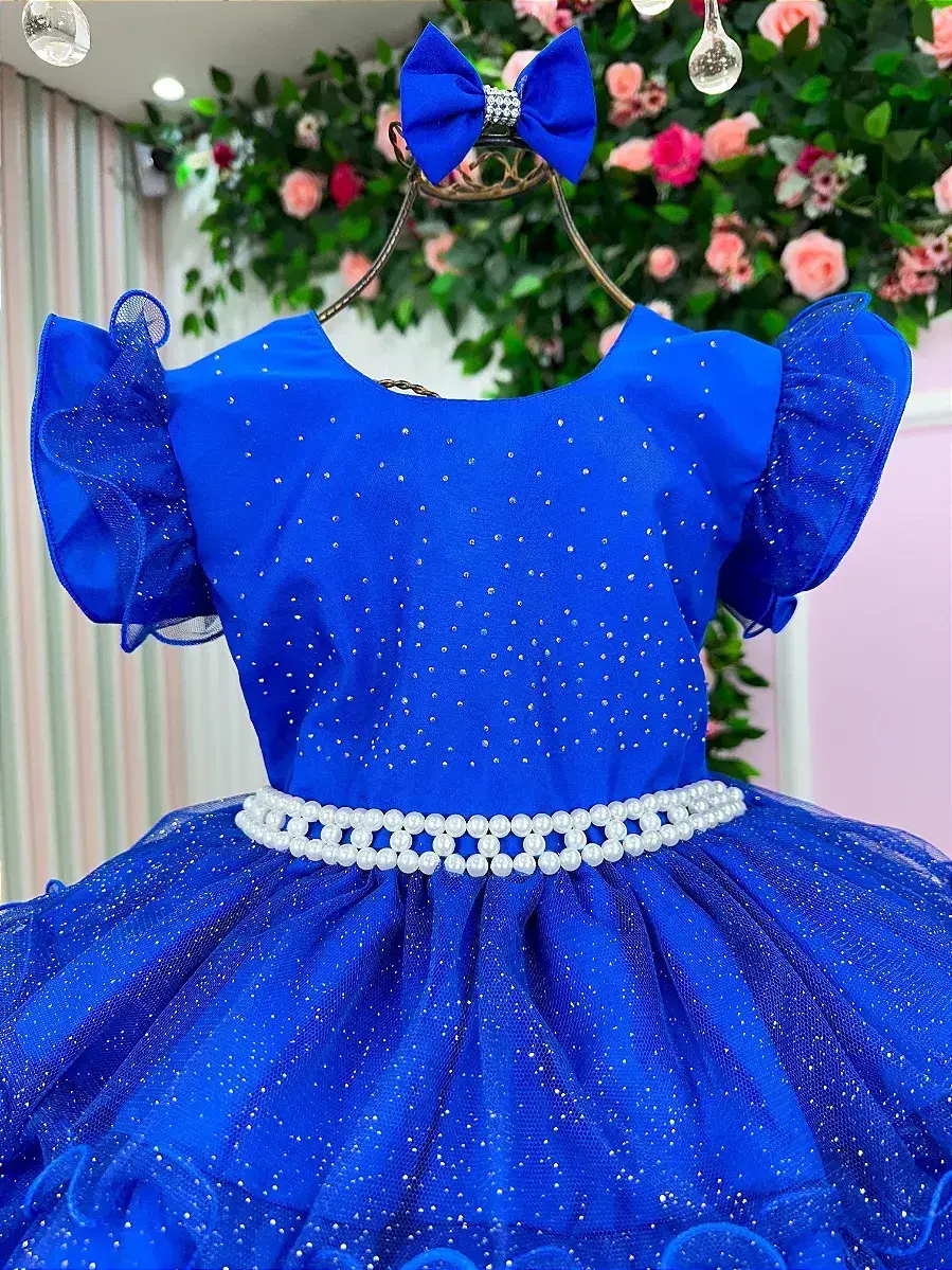 Vestido belinda azul royal, foto 3
