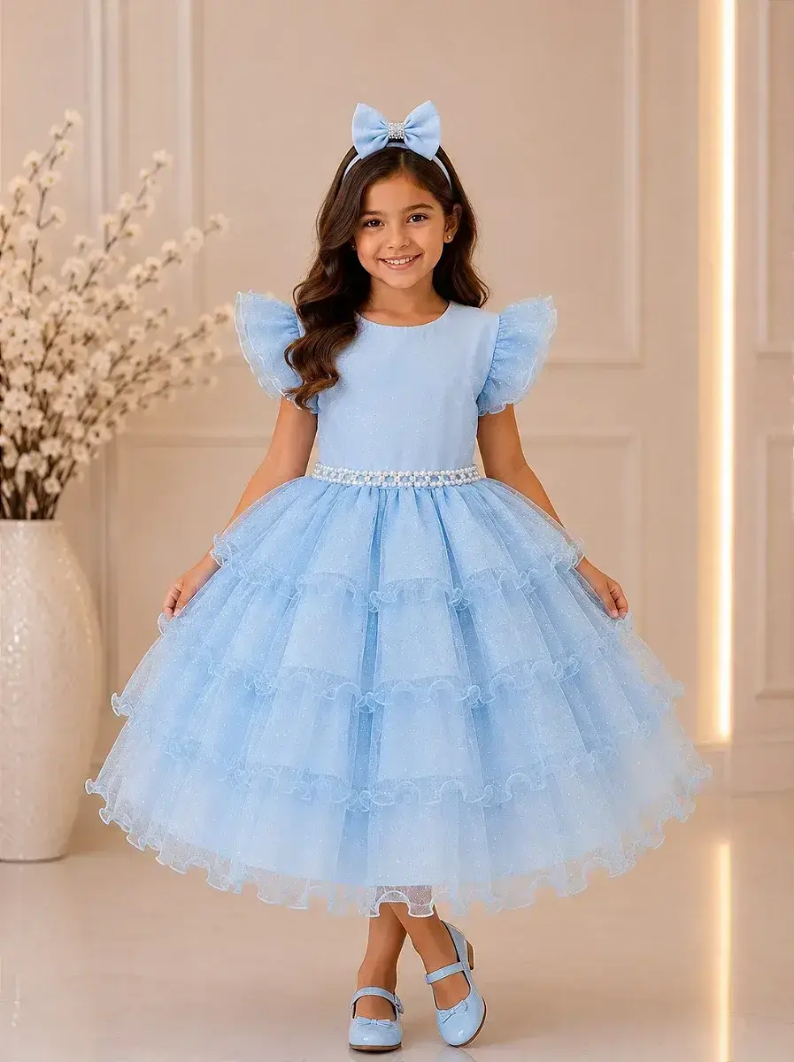 Vestido belinda azul