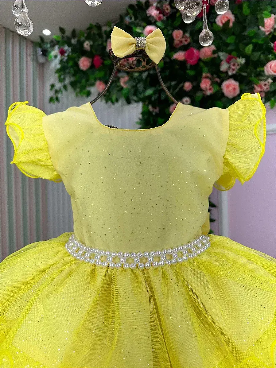 Vestido belinda amarelo, foto 3