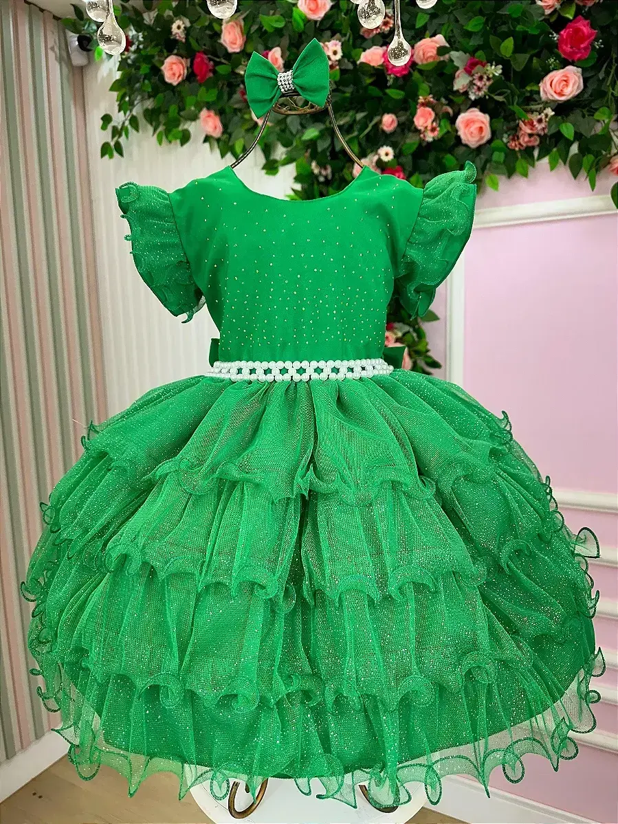 Vestido belinda verde bandeira, foto 2